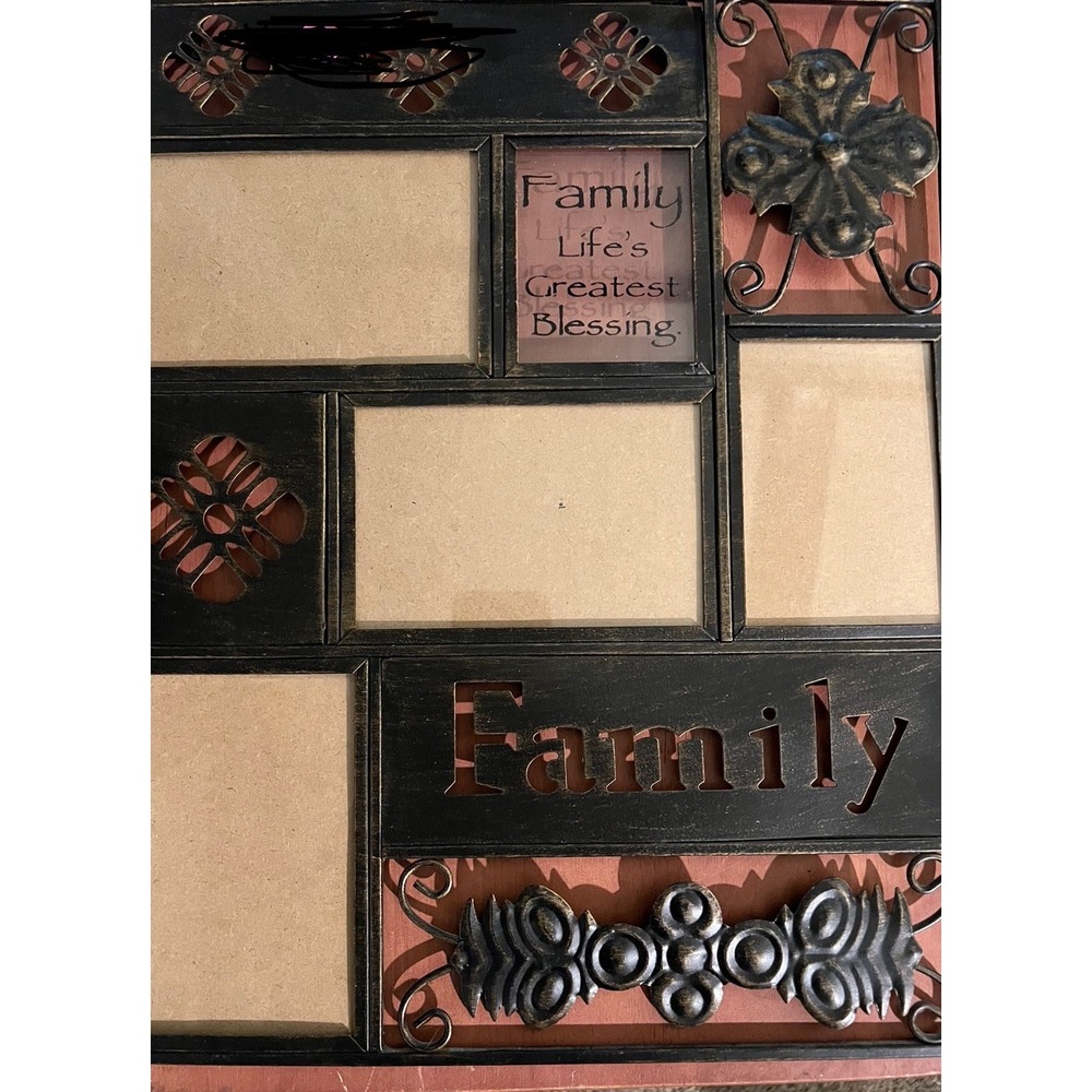 'Family' Decorative Multi-picture Wall Frame